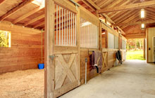 Kirkibost stable construction leads